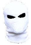 white ski mask
