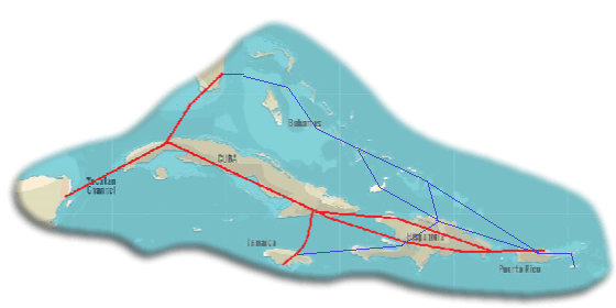 1959 reroute map